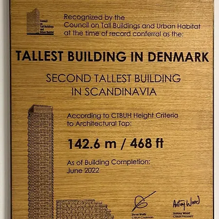 26-etage Med Utrolig Havudsigt * Århus